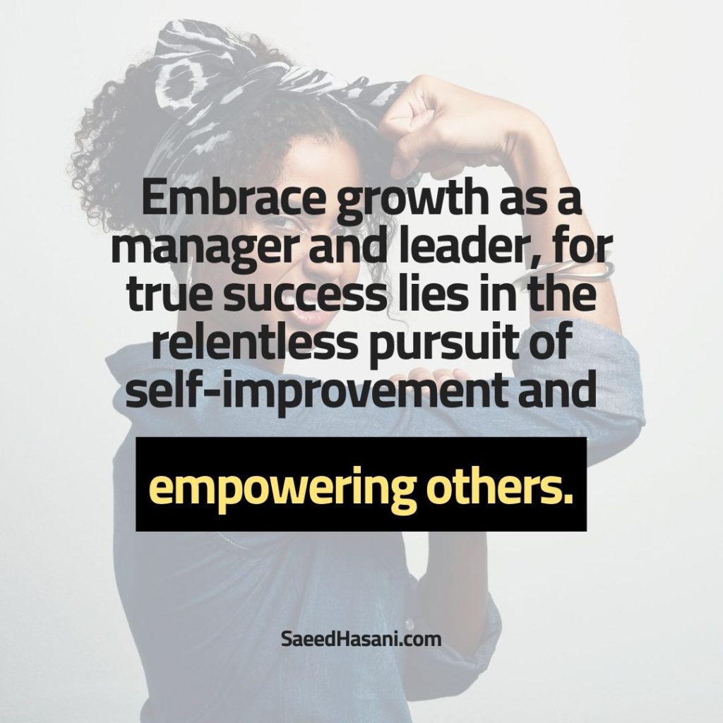 good manager and leader