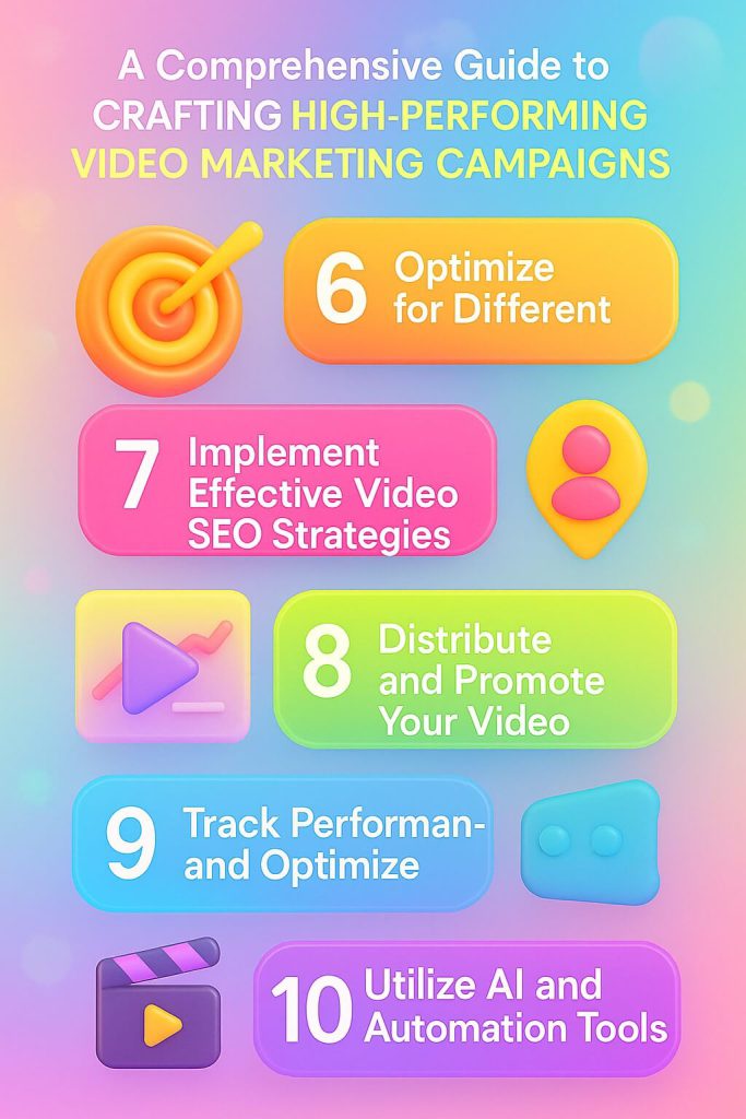 Crafting High-Performing Video Marketing Campaigns